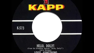 1964 HITS ARCHIVE: Hello Dolly! - Louis Armstrong (a #1 record--45 single version)