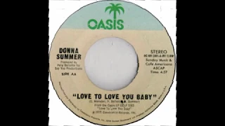 Donna Summer - Love To Love You Baby (45 version) (1976)