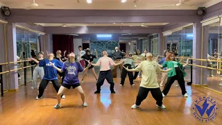 Emu's Pink Windmill Kids - Can't Stop the Music | WAACKING Class - August 2022
