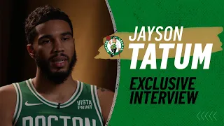 EXCLUSIVE INTERVIEW: Jayson Tatum on Jrue Holiday, Kristaps Porzingis, and Paul Pierce