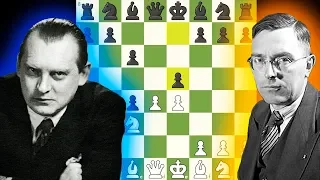 Como surgem as novidades teóricas no Xadrez  | Alekhine Vs Max Euwe |  #Grandes Partidas