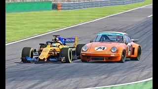 McLaren F1 2018 vs Porsche Carrera RSR 1974 - Monza