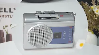 Gracioso CR-318 Vintage Walkman Cassette Player Recorder Player review #walkman #cassette #recorder