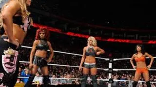 Raw: No. 1 Contender's Diva Battle Royal