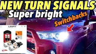 HOW TO INSTALL LASFIT LED SWITCH BACK TURN SIGNAL LIGHTS ON 2022 TOYOTA 4RUNNER