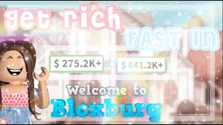 15 TIPS AND TRICKS to get RICH FAST in BLOXBURG