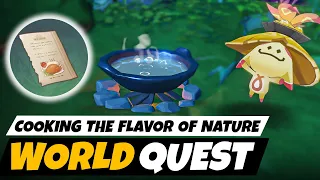 Cooking the Flavor of Nature | get Mushroom Hodgepodge Recipe | Sumeru Quest  Genshin Impact