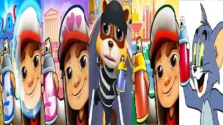 subway surfers Underwater VS shanghai harumi meow outfit VS Greece Alfie Cupid Outfit Cat Run  Rush