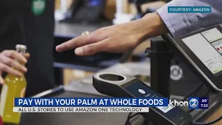 New palm tech adopted by Amazon coming to Hawaiʻi stores