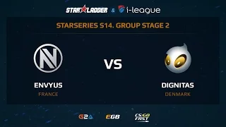 EnVyUs vs  Dignitas, SLTV StarSeries Season XIV, map 1 cbble