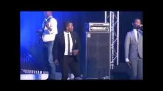 Meyiwa, Masuku join Zakes Bantwini on Stage at Pirates Awards 2014