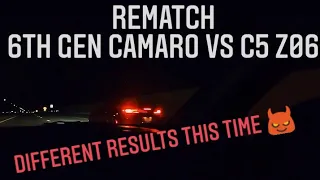 Rematch: 6th generation Camaro SS vs Cammed C5 CORVETTE Z06