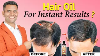 Hair Oil For Instant Results | Why Hair Oils Are Not Helpful in Hair Growth - Dr. Vivek Joshi