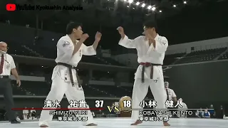 Kyokushin Karate All Japan 2020, Close and engaging struggle