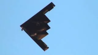 B-2 late afternoon landing