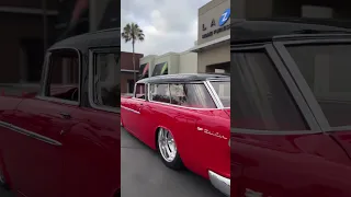 1955 Chevy Nomad! Owner Tony Gomez // Built by Lakeside Customs! Video by @Itsjustken #55chevy