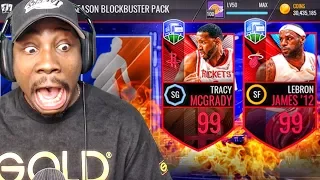 NEW 99 OVR TRACY MCGRADY OFFSEASON PACK OPENING! NBA Live Mobile Gameplay Ep. 156