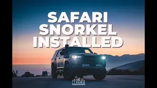 How to install a Safari Snorkel on a Toyota