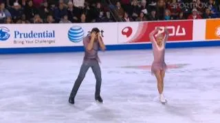 Tatiana VOLOSOZHAR  Maxim TRANKOV FS Skate America 2012