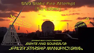 SpaceX Starship Boca Chica 2021 01 08 SN9 Static Fire Attempt [Scrubbed] [4K]