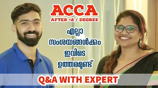 ACCA | Association of Chartered Certified Accountants Course | Q&A Shayas vs Sruthi Ashok