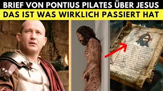 SCHOCKIEREND! Der Brief, den Pilatus über die Kreuzigung von JESUS geschrieben hat