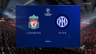 ⚽ Liverpool vs Inter - UEFA Champions League 2021/2022 | 08/03/2022 | Gameplay