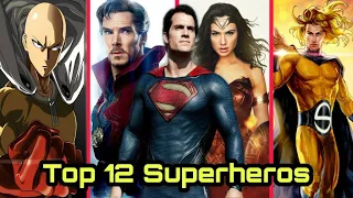Top 12 Superhero's Who could Defeat Superman in Tamil