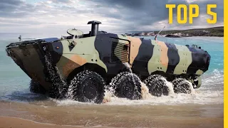 TOP 5 Most Advanced Amphibious Vehicles - TOP 5 Best Amphibious Fighting Vehicles