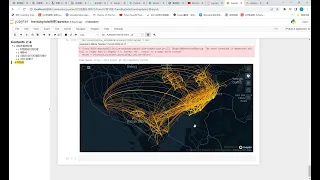 Visualization of individual taxi trips based on Jupyter KeplerGL