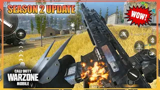 WARZONE MOBILE SEASON 2 UPDATE IS AWESOME | MAX GRAPHICS