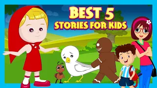Best 5  Stories For Kids | English Stories for Kids | Bedtime Stories for Kids