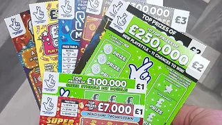 💥💥fantastic mix-up of scratch cards💥💥