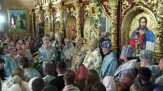 Слово Митрополита Епіфанія після Божественної літургії в Хресто-Воздвиженському Манявському