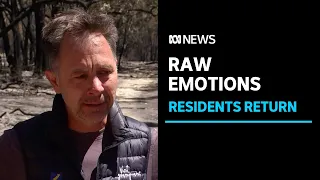 Raw emotions in Pomonal as residents return | ABC News