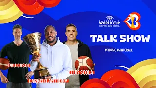 Carmelo Anthony, Pau Gasol & Luis Scola - FIBA Basketball World Cup 2023 Talk Show