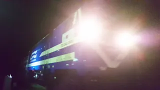 Ночной поезд ТЭ33АС-3005-3002 Бессарабка - Етулия | TE33AC-3005-3002 Basarabeasca - Etulia [CFM]