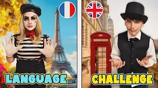 ΞΕΝΕΣ ΓΛΩΣΣΕΣ CHALLENGE ! ΠΟΙΟΣ ΝΤΥΘΗΚΕ ΚΑΙ ΜΙΛΗΣΕ ΚΑΛΥΤΕΡΑ ?