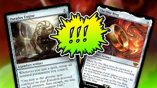 THE EPIC PARADOX! The One Ring + Paradox Engine — Legacy Burning Wish Storm | Magic: The Gathering