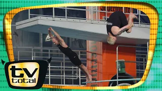 1. Durchgang der Synchronspringer | Das erste TV total Turmspringen