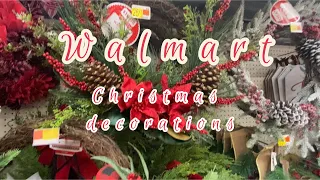 NEW!!! WALMART  CHRISTMAS  DECORATIONS | HOME DECOR || SHOP WITH ME CHRISTMAS 2021