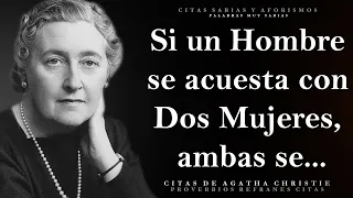 Citas y dichos de Frank de Agatha Christie sobre la vida, las relaciones y el matrimonio