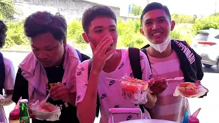 Sikat na paresan ng army recruitment taguig nasa FTI arca south taguig na Filipino street Food