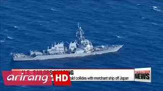 7 sailors missing after USS Fitzgerald collides with merchant ship off Japan