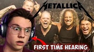 FIRST TIME LISTENING TO METALLICA...