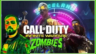 Call of Duty: Infinite Warfare – Zombies in Spaceland PS4 #4 КАРТА ЗОМБИ LIVE STREAM HD