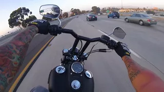 Harley 120 mph cruising