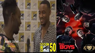 Amazon Prime Video's THE BOYS | Series star Jessie T. Usher Interview | SDCC 2019