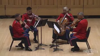 HOROVITZ  Quartet for Oboe and Strings, Mvt 3 Molto allegro - "The President's Own" U.S. Marine Band