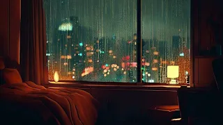 Cozy Night in the City: Rain Sounds and Lo-fi Beats for Relaxing Sleep